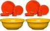 2x Fiesta 4-pc. Place Setting + 2x Fiesta 9-oz. Fruit / Salsa Serving Bowl for $27.98 + Free Shipping