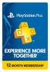 1-Year Sony PlayStation Plus Membership (Digital Delivery)