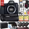Canon EOS 6D Mark II Full-Frame DSLR Camera&Pro Memory Triple Battery Recording Bundle
