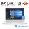 HP Pavilion 15-cw0055nr 15.6" Laptop: AMD Ryzen 3 2200U, 8GB Memory, 1TB Hard Drive, Windows 10