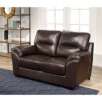 Bixley Top-Grain Leather Loveseat