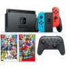 Nintendo Switch w/ Super Smash Bros. Ultimate, Mario Odyssey & Pro Controller $400 + Free Shipping