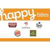 $25 Happy Bites Gift Card $20, $50 Happy Dining Gift Card $40