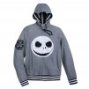 Jack Skellington Fleece Zip Hoodie for Adults - Nightmare Before Christmas