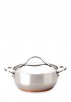 Anolon Anolon Nouvelle Copper Stainless Steel 4-Quart Covered Chef Casserole
