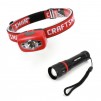 Craftsman LED Focusing Flashlight & Headlamp Set