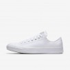 Converse Chuck Taylor Monochrome (White): Low Top Shoes for $25, High Top Shoes $27.5