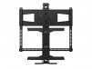 Monoprice Above Fireplace Pull-Down Full-Motion Articulating TV Wall Mount Bracket