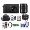 Panasonic Lumix DMC-GX85 Mirrorless Camera with 12-32 & 45-150mm Lenses and FreeAccessories Kit