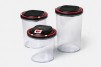 Vestia Vac Automatic Vacuum-Sealing Food Storage Container 3-Pack