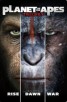 Planet of the Apes Trilogy: Rise, Dawn & War (Digital 4K UHD)