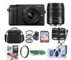 Panasonic LUMIX GX85 4K Mirrorless Camera Kit w/ 12-32mm + 45-150mm Lenses