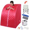 Portable Personal Therapeutic Steam Sauna with Large Chair