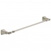 Delta Sawyer 18-in Satin Nickel Wall Mount Single Towel Bar