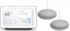 Google Home Hub + 2-Pack Google Home Mini Smart Speakers