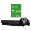 Microsoft Xbox One X 1TB Video Game Console with 12 Month Xbox Live Membership Card