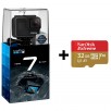 GoPro HERO7 Black Waterproof 4K Action Camera Touch Screen with 32GB microSD Card