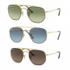 Ray-Ban Round Marshal Aviator Sunglasses