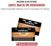 Office Depot: 100% Back in Rewards when you Purchase Select Duracell Batteries