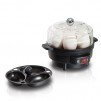 Hamilton Beach 25500 7 Egg Cooker with Built-In Timer and Poaching Tray Black