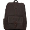Jill-E Designs JACK Hemingway 15" Leather Backpack (Brown)