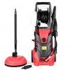 ostway 3,000 PSI Electric High Pressure Washer with Deck Patio Cleaner Attachment