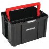 CRAFTSMAN Versastack System 17-in Red Plastic Tool Box $12.98, 2-Drawer Red Plastic Tool Box $25.98