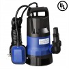Swimming Pool Flooding Pond Submersible Dirty Clean Water Pump: 1/2HP $31.99, 1-HP for $40.72