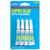 DURO Liquid Super Glue 4-Pack 2-gram Super Glue Clear Multipurpose Adhesive