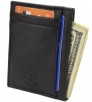 Hammer Anvil Leather RFID Safe Anti-Theft Minimalist Wallet