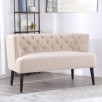 Andrea Tufted Velvet Settee by Abbyson Living $150, Landon Leather Rocker Recliner $299