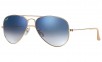 Ray Ban Aviator Gradient Sunglasses 58mm Gold Frame