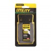 Stanley 2-7/16 in. L x 0.024 in. Steel Heavy Duty Blade Dispenser with Blades 100 pc. for $5, More