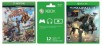 12-Month Xbox Live Gold Membership + Sunset Overdrive & Titanfall 2 w/ Nitro Scorch Pack DLC (Xbox One)