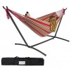 Double Hammock w/ Steel Stand & Carrying Case