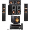 Klipsch 2 Pack R-625FA Dolby Atmos Floor standing Speaker With Speaker Bundle