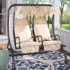 Charlton Home Northbrook Porch Swing with Stand