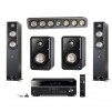 Adorama Polk Signature Speakers w/ Yamaha RX-V485 Receiver: 2x S50 + 2x S15 + S35 for $749, More