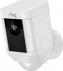 Ring Spotlight Cam 1080p WiFi Battery-Powered Outdoor Security Camera in White