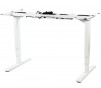 VIVO Electric Stand Up Desk Frame with Dual Motors (White)