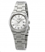 Citizen Silver Dial Ladies 32mm Watch (Silver-Tone Stainless Steel, EU3060-51A)