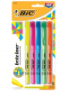 BIC Brite Liner Chisel Point Highlighters 5-Pack in Assorted or Yellow