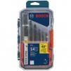 Bosch 14-Piece Set Black Oxide Coated HSS Twist Drill Bit Set