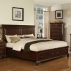 Brinley Cherry Storage Bed (Queen)