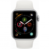Apple Watch Series 4 (GPS, 44mm) - Silver Aluminium Case with White Sport Band