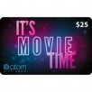 Atom Tickets $50 Value Gift Cards - 2 x $25