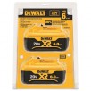 DEWALT 2-Pack 20-Volt 6-Amp-Hours/6-Amp-Hours Power Tool Battery Kit