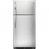Kenmore 60813 18 cu ft Top-Freezer Refrigerator ENERGY STAR with Glass Shelves - Stainless Steel