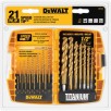 DEWALT 21-Piece Set Titanium Twist Drill Bit Set