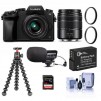 Panasonic DMC-G7 Mirrorless Camera w/ 14-42mm & 45-150mm Lenses and More